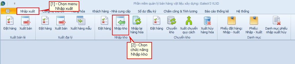 Nhập kho từ Nhà cung cấp